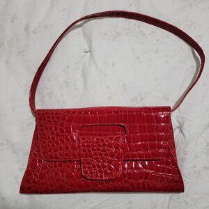 PU Crocodile Clutch / Purse